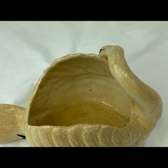 Vintage Japanese Swan Planter Hand Painted - Picture 5 of 5